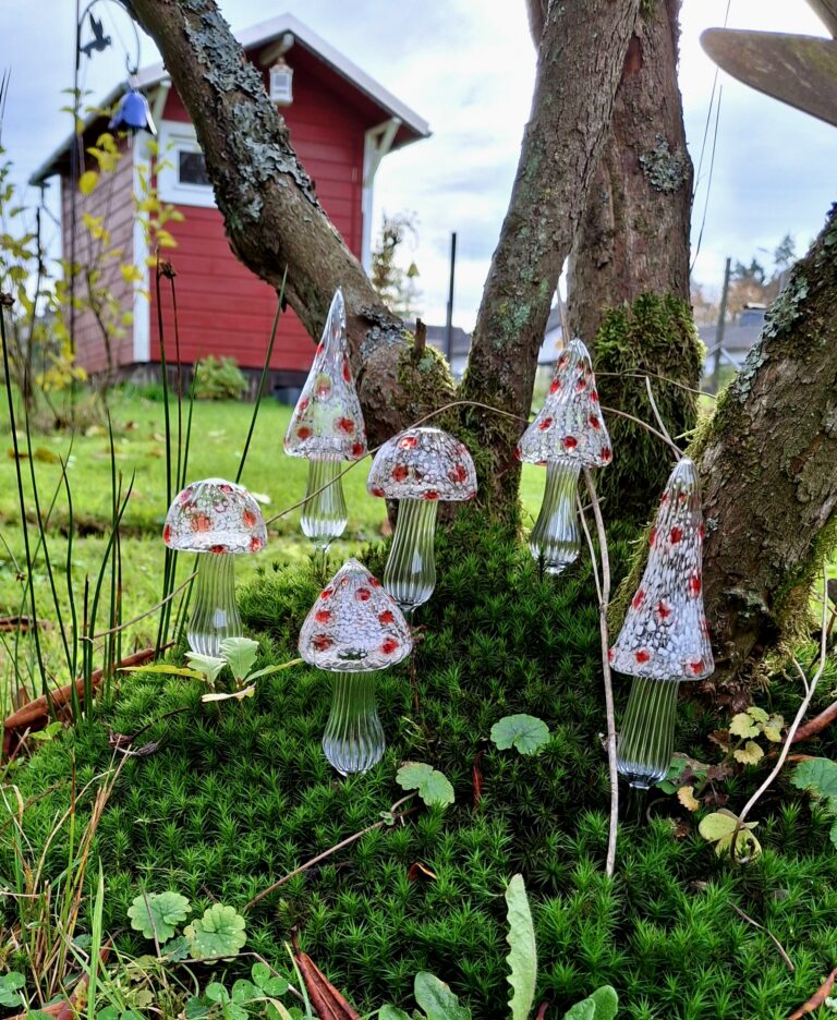 Pilze zum einstecken für Herbstliche Gestecke oder Adventskränze