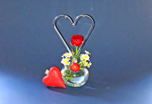 Herzvase